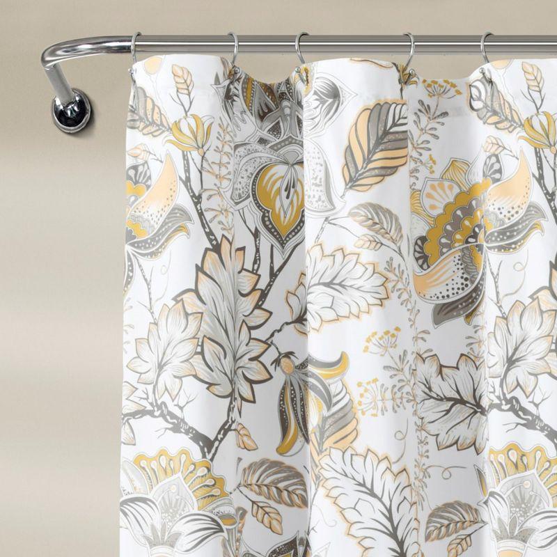 Lush Decor Floral Shower Curtain