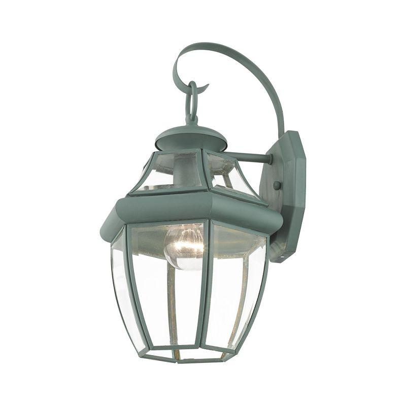 Livex Lighting Monterey 1 - Light Wall Light in  Verdigris