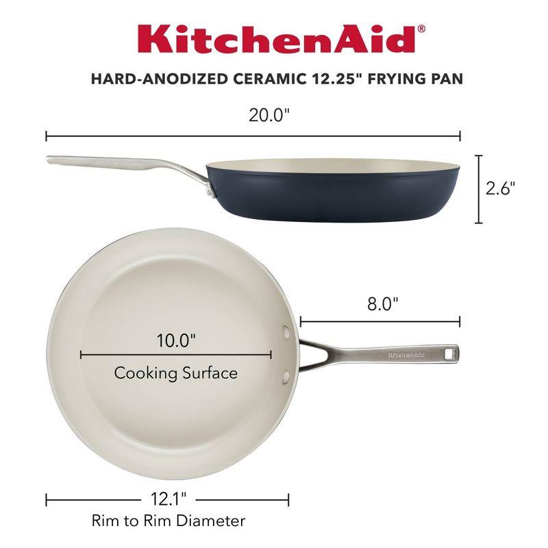 KitchenAid Hard Anodized Ceramic Nonstick Frying Pan / Skillet