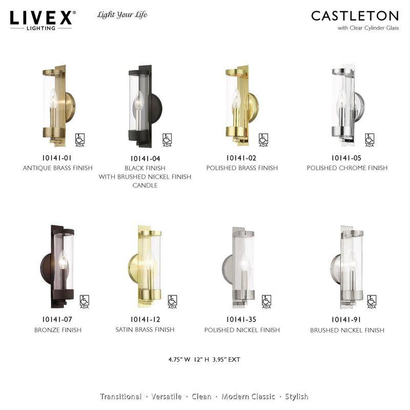 Livex Lighting Castleton 1 - Light Sconce in  Bronze