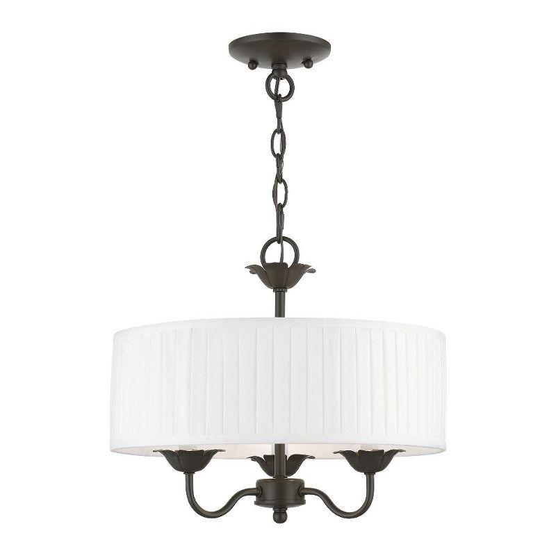 Livex Lighting Edinburgh 3 - Light Pendant in  English Bronze