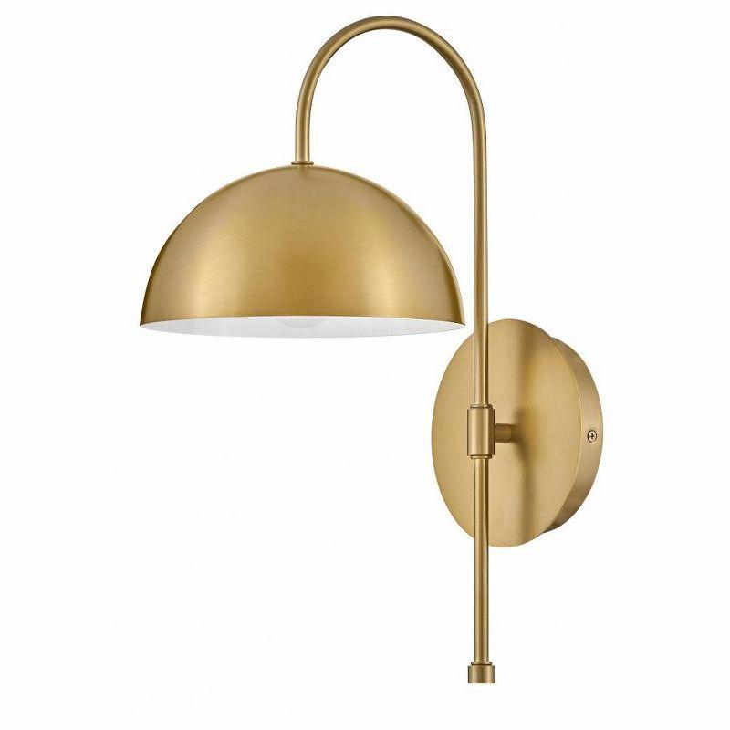 Lark Lou 1 - Light Sconce in  Lacquered Brass