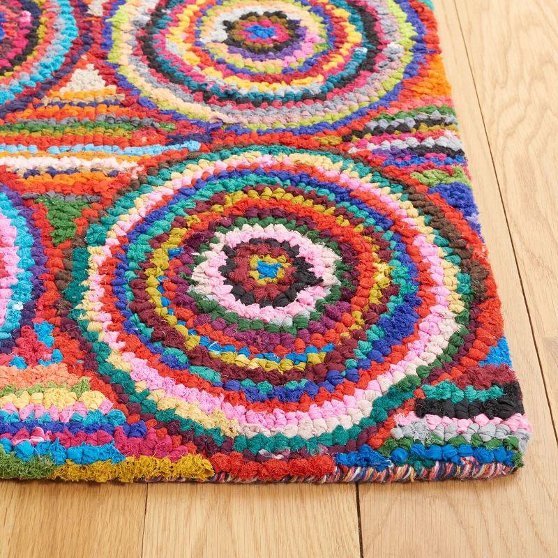 Nantucket NAN143 Hand Tufted Indoor Accent Rug - Pink/Multi - 2'x3' - Safavieh.