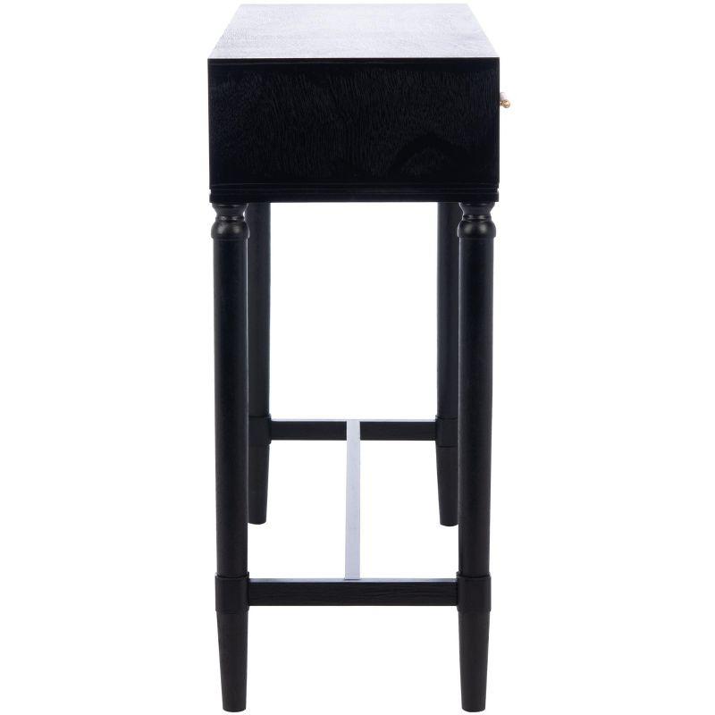Estella 2 Drawer Console Table - CNS5731B - Black - Safavieh