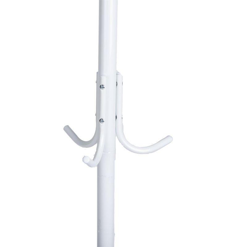 Mind Reader Mind Reader Coat Rack, Hall Tree, Freestanding, Coat Tree, Hat, Jacket, Purse, Metal, 14.75"L x 16.5"W x 69"H