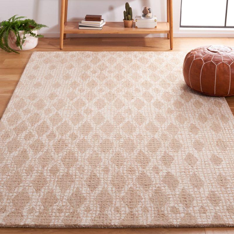 Abstract ABT206 Hand Tufted Area Rug - Beige/Ivory - 6'x9' - Safavieh.