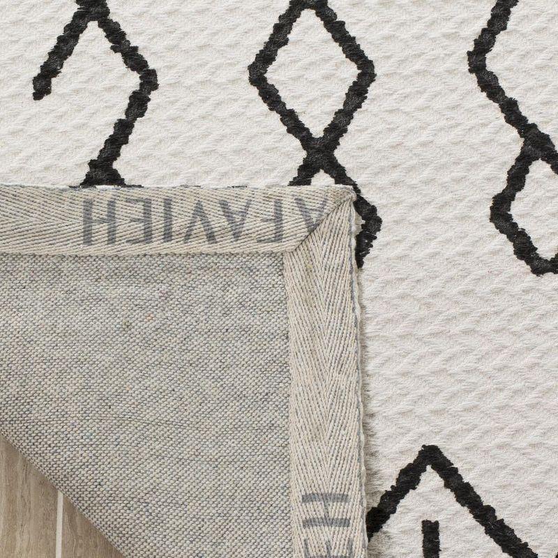 Cedar Brook CDR501 Loomed Indoor Runner Rug - Ivory/Black - 2'3"x6' - Safavieh