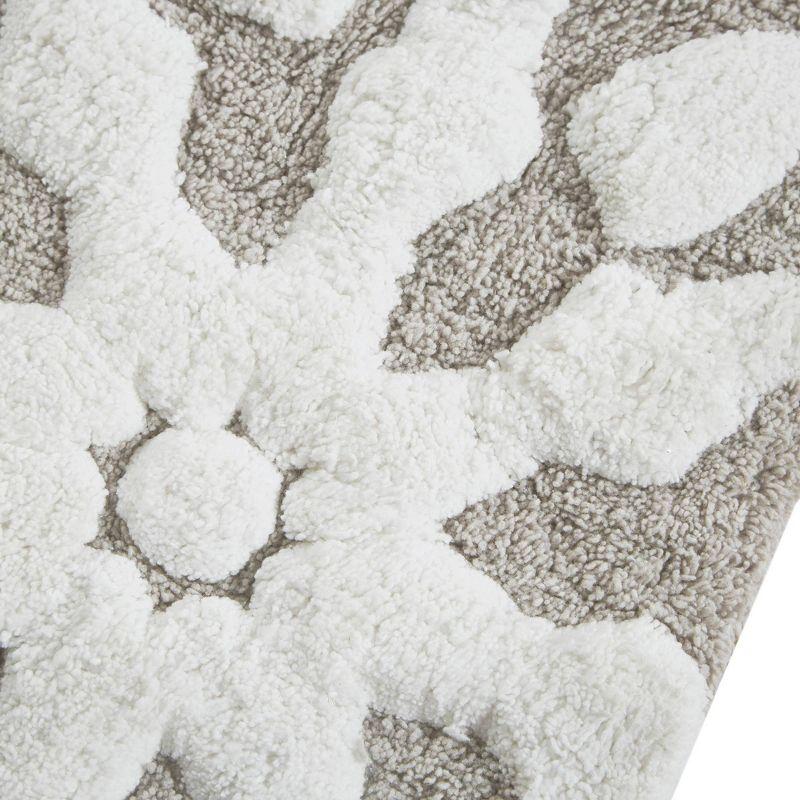 Madison Park Casablanca Medallion Cotton Tufted Bath Rug