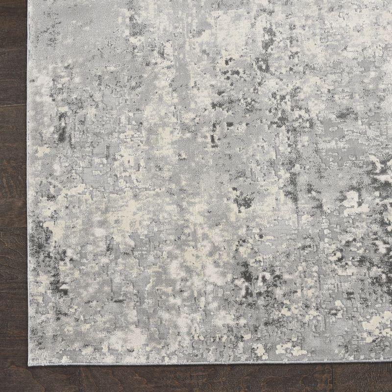 Nourison Rustic Textures Modern Indoor Area Rug Grey/Beige 7'10" x 10'6"