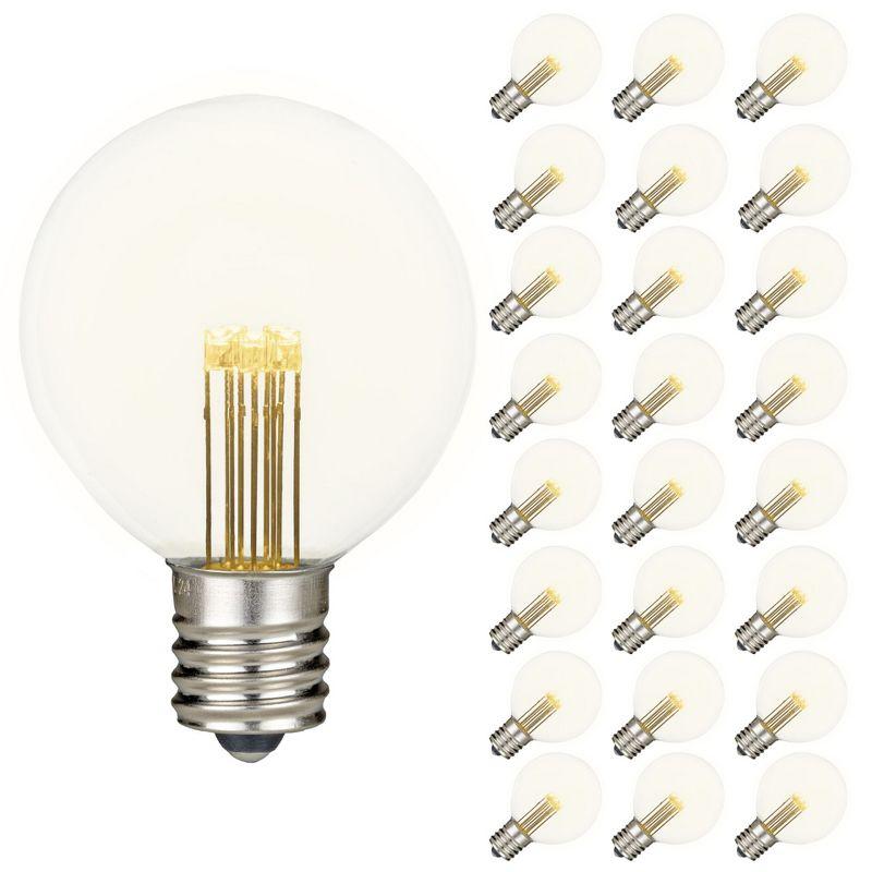 25 Watt Equivalent G50 E17/Intermediate LED Bulb