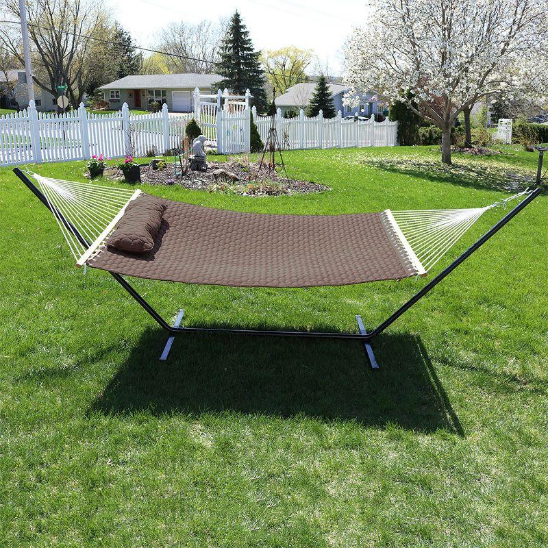 2 Person Spreader Bar Hammock with Stand