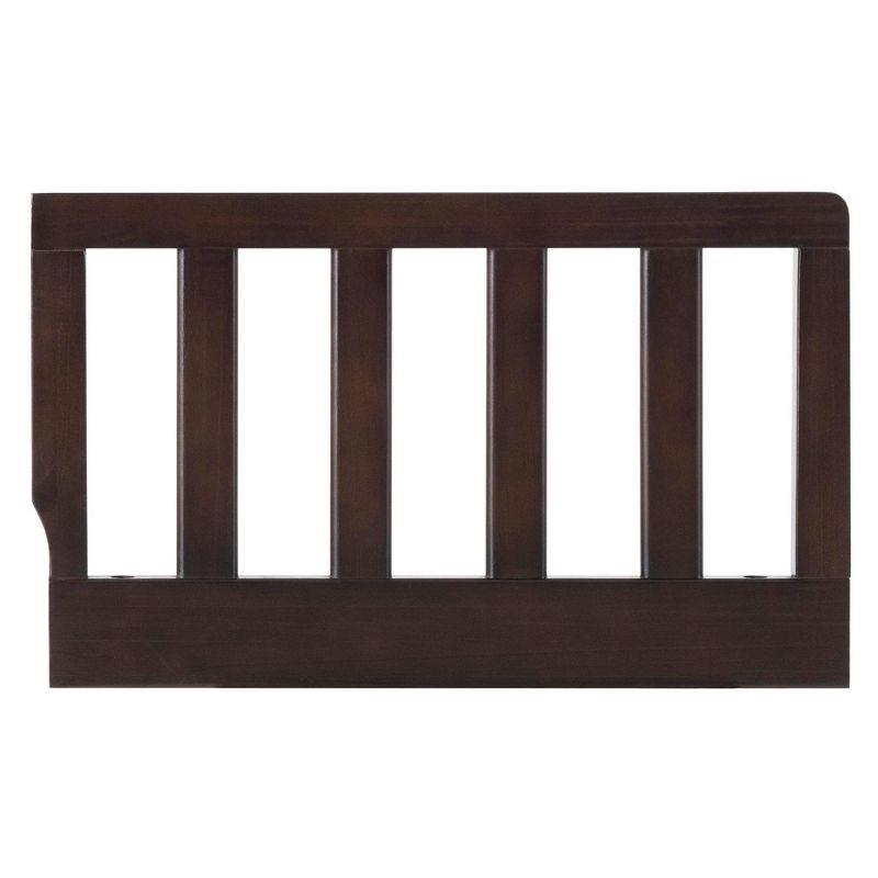 Espresso Wood Toddler Bed Guard Rail