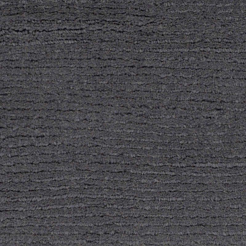 Hauteloom Brockton Solid Black Wool Rug