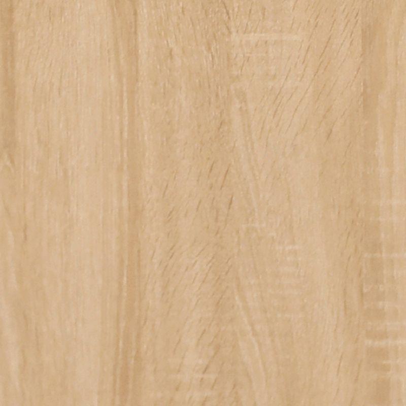 Merrick Lane Hallway Tree with Bench Seating, 3 Single Coat Hooks and Lower Storage with Adjustable Shelves in Weathered Wood