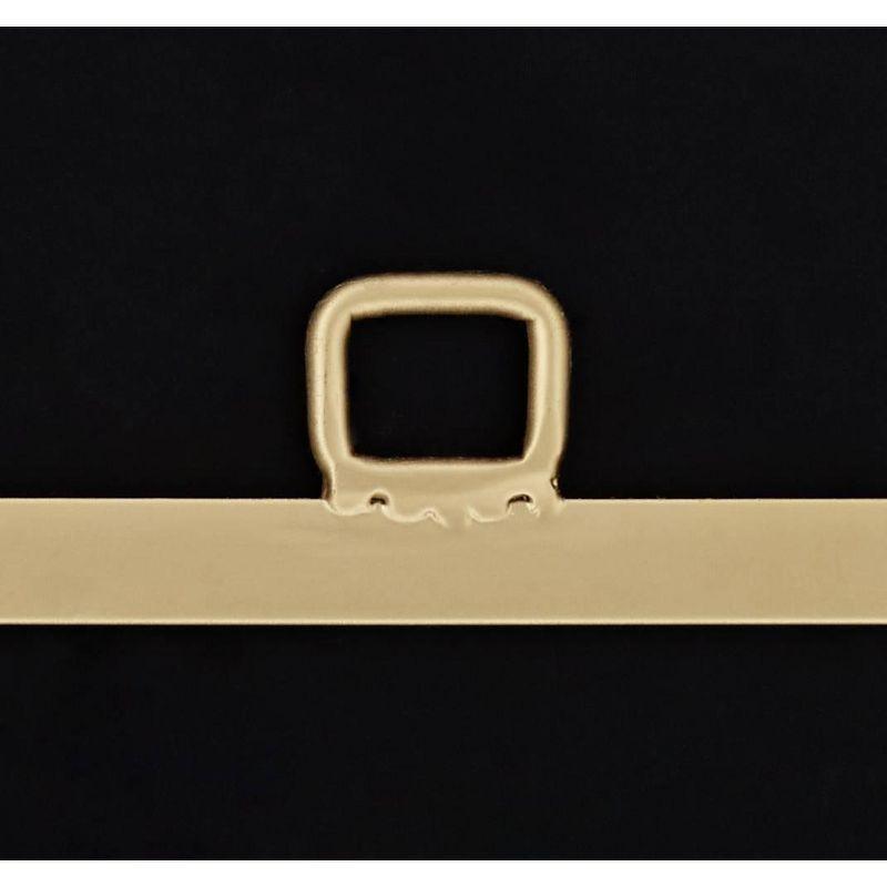 Uttermost Wave 32" Gold Round Wall Mirror