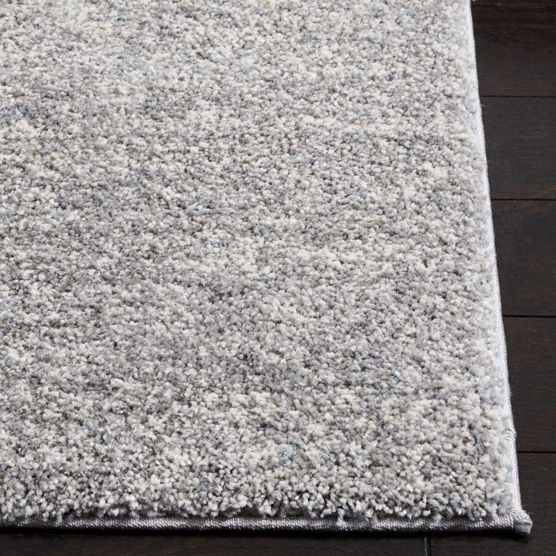 Retro RET560 Power Loomed Indoor Area Rug - 6'7"x6'7" - Grey/Beige - Safavieh