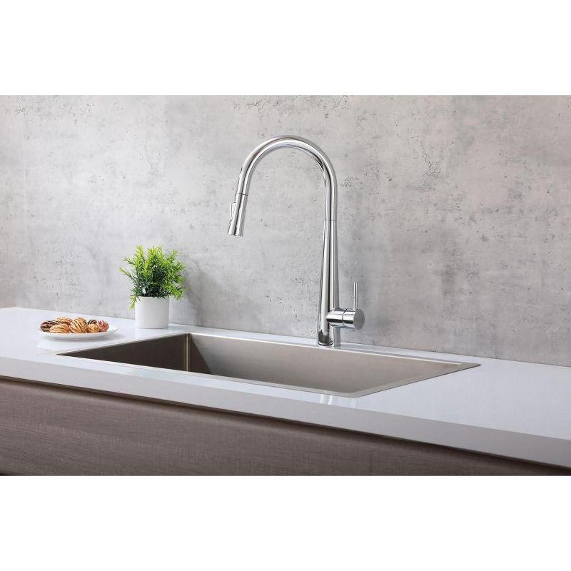 Elegant Lighting Lucas Pull Down Spray Kitchen Faucet