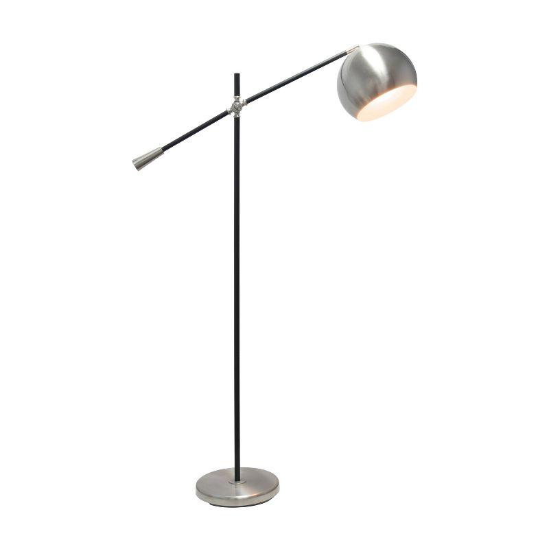 Swivel Floor Lamp with Inner Dome Shade - Lalia Home