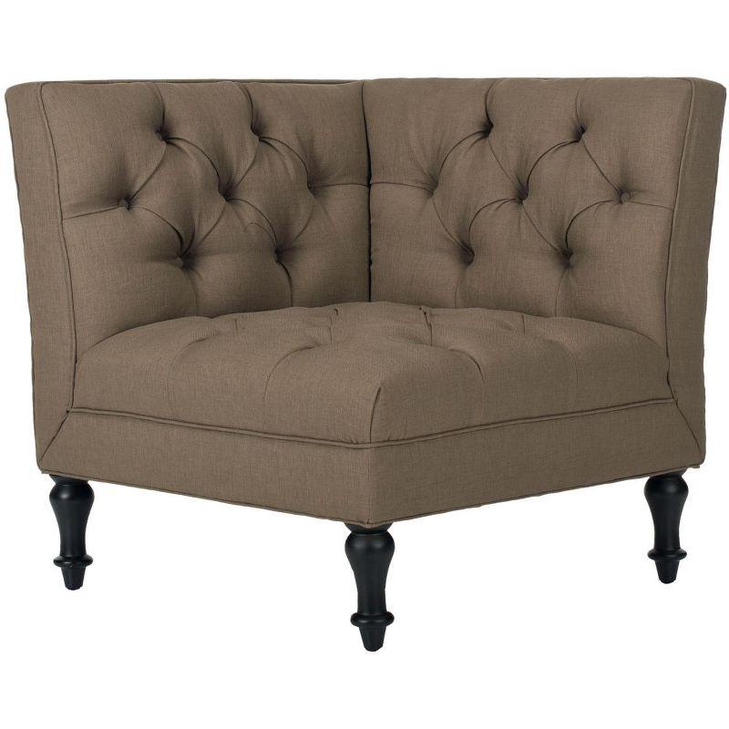 Jack Tufted Corner Chair  - Safavieh