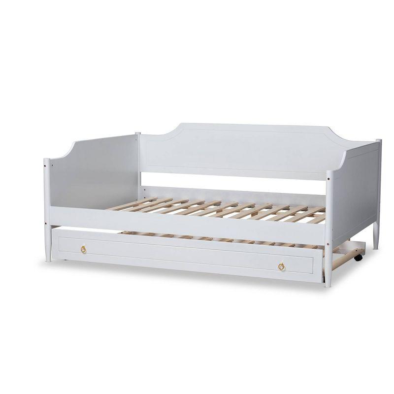 Full Alya Wood Daybed - Baxton Studio