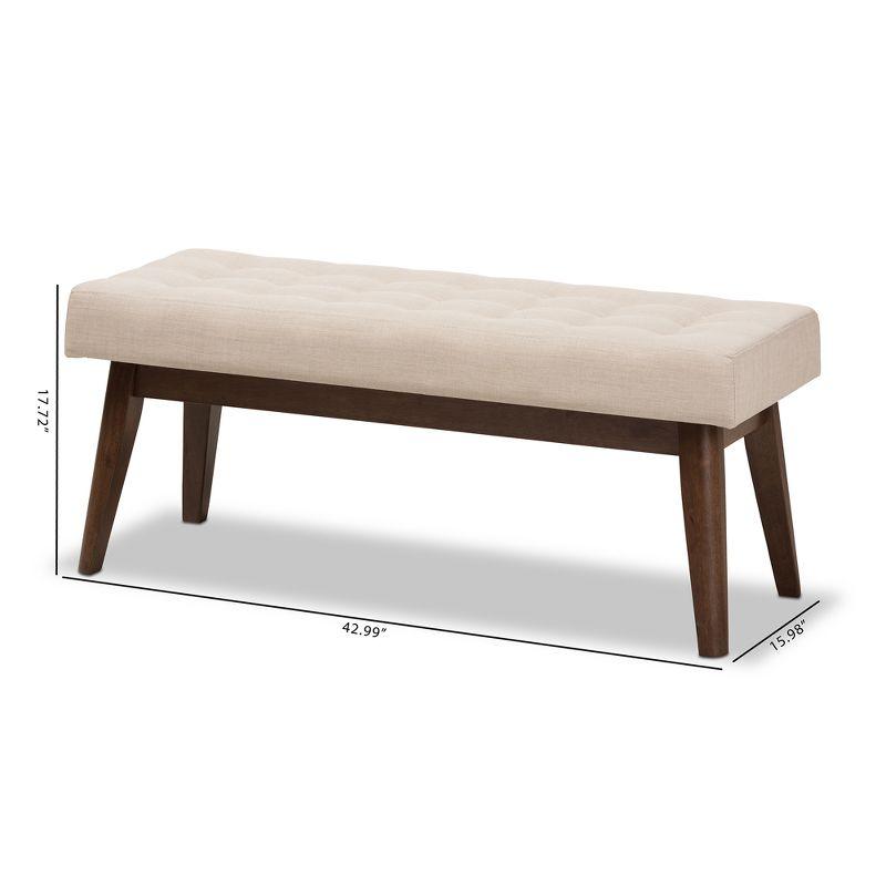 Harris 43" Upholstered Bench