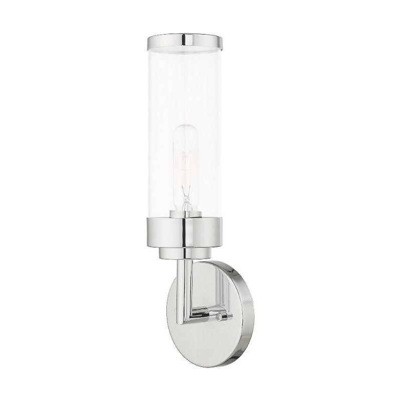 Livex Lighting Hillcrest 1 - Light Sconce in  Polished Chrome