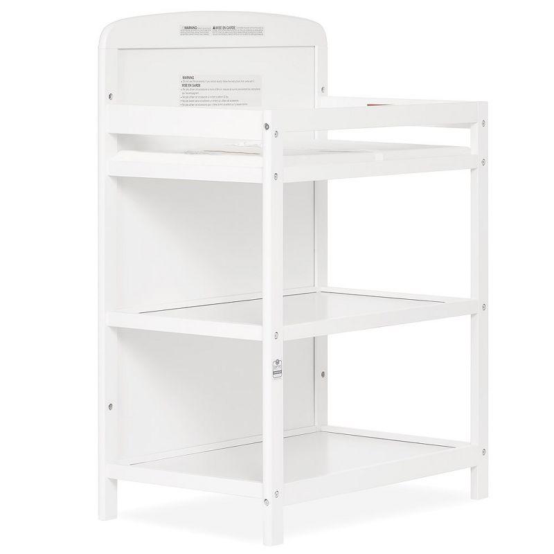 Dream On Me Anna 4 in 1 Full-Size Crib and Changing Table Combo in White