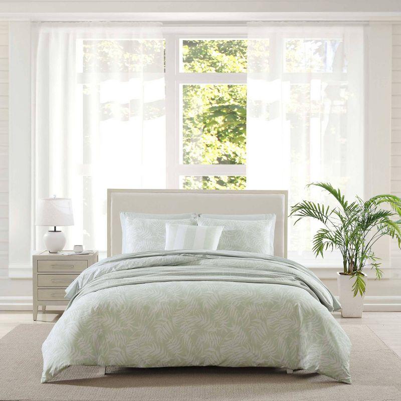 Tommy Bahama Home Art of Palms Cotton Duvet Cover Set