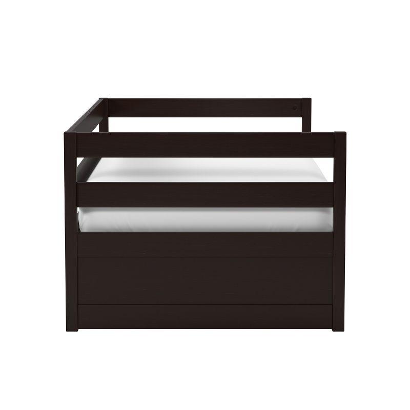 Twin Kids' Caspian Daybed with Trundle Chocolate - Hillsdale Furniture