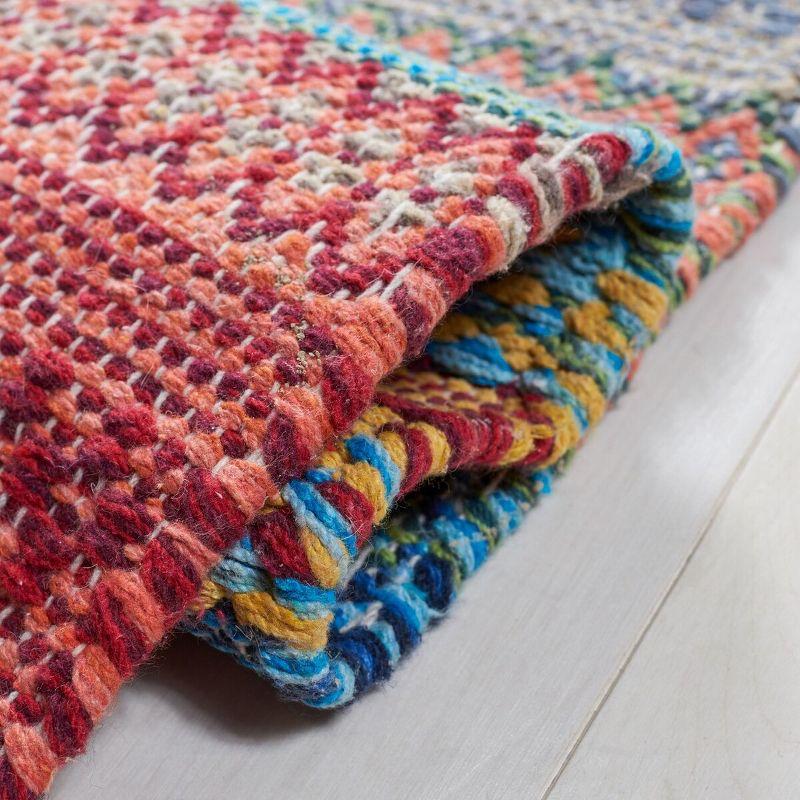 Kilim KLM475 Hand Woven Runner Rug - Blue/Red - 2'3"x9' - Safavieh.