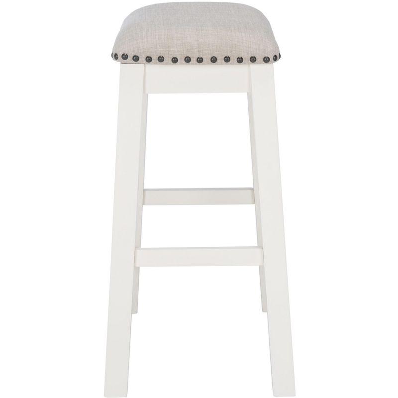 Aero Counter Stool (Set of 2) - White - Safavieh