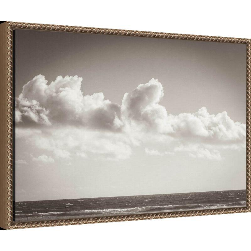 Amanti Art Venice Beach by Nathan Larson Canvas Wall Art Print Framed 23 x 16