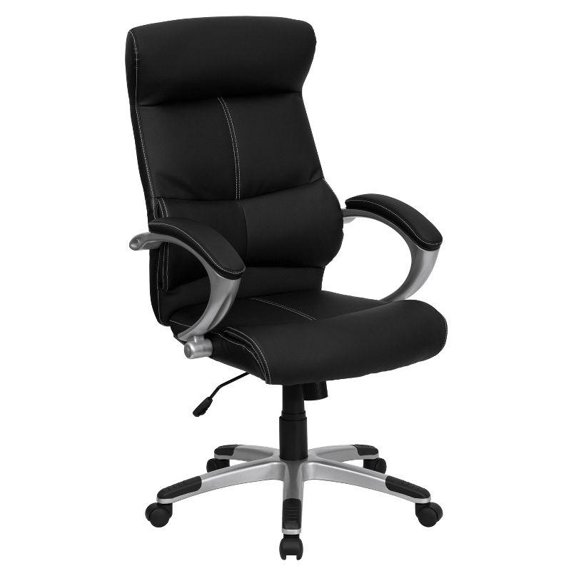 High Back Black LeatherSoft Executive Swivel Office Chair