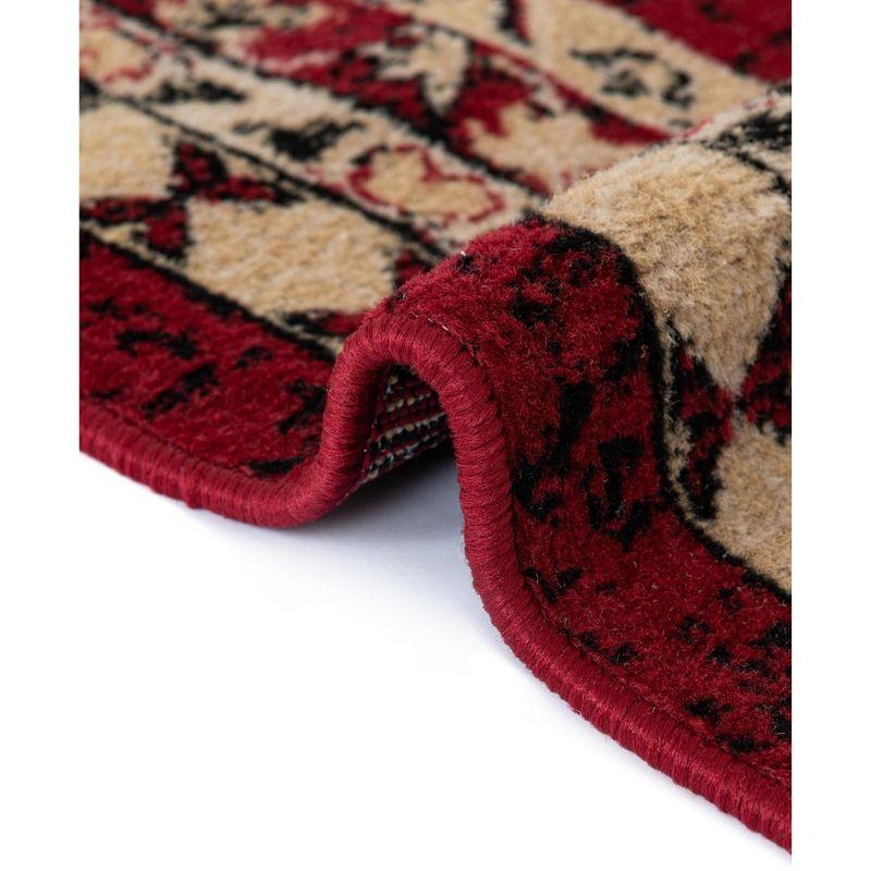 Unique Loom 2' 0 x 3' 1 Red Taftan Oasis Area Rug