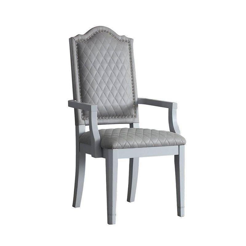 21.7" House Marchese Two-Tone Accent Chair with Nailhead Trim & Armrest - Acme Furniture