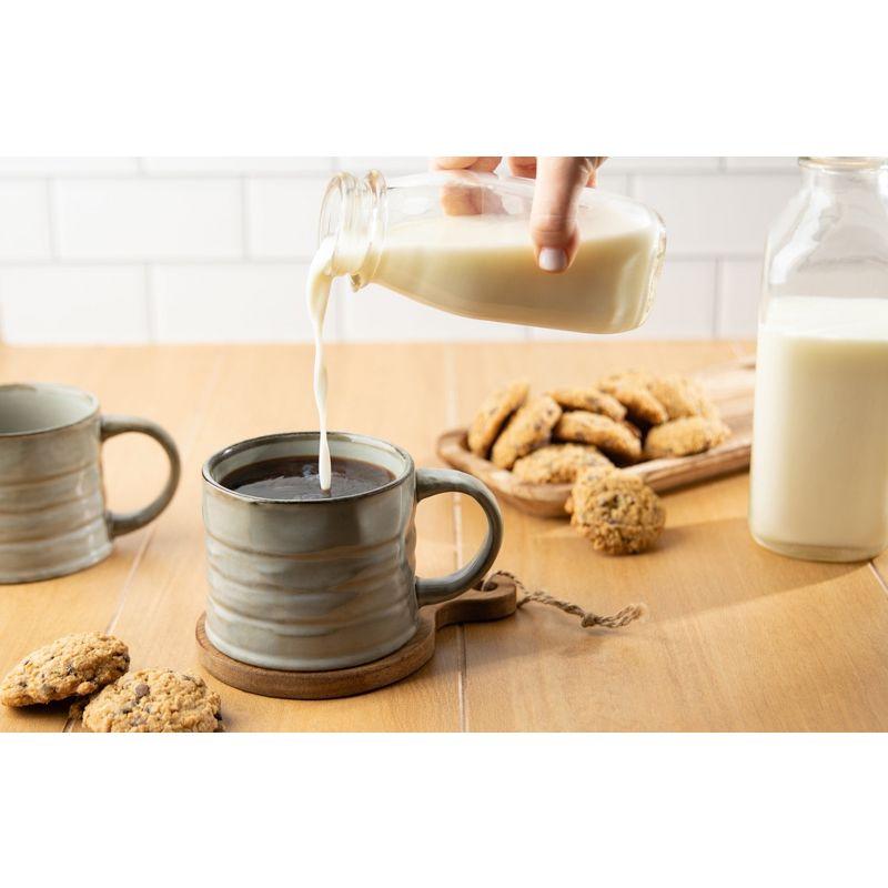 kook Kook 20 Oz. Glazed Coffee Mugs (Set of 2)