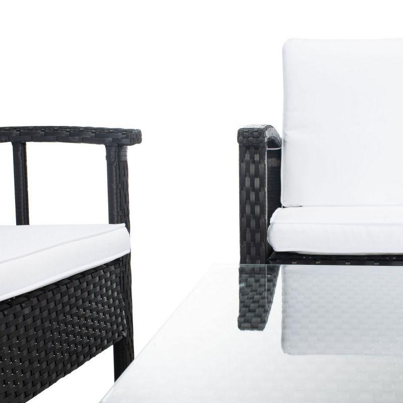 Reslor 4 Piece Patio Outdoor Living Set  - Safavieh