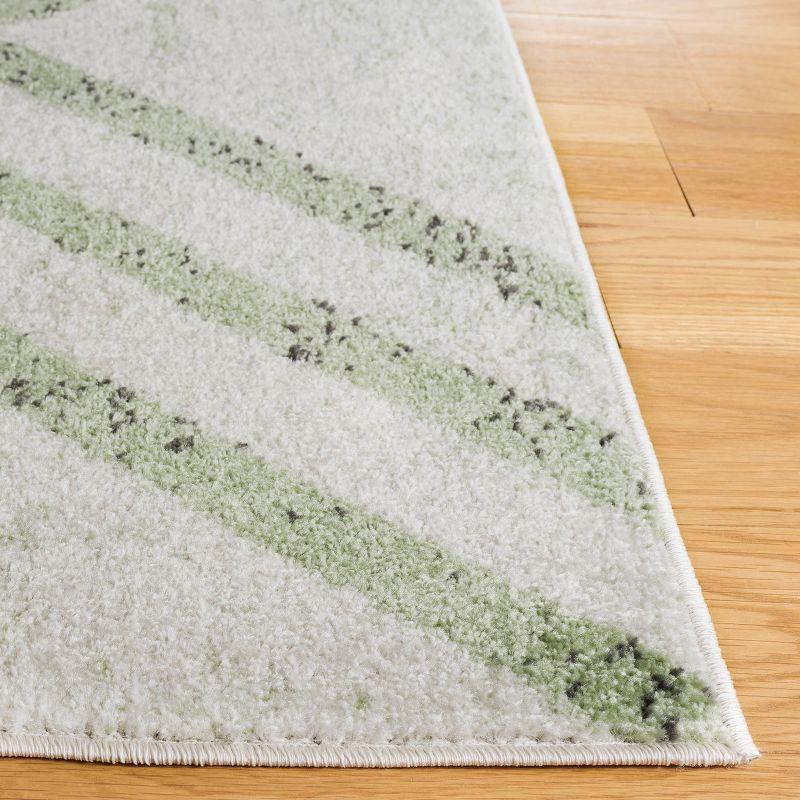 Adirondack ADR253 Machine Made Indoor Area Rug - Ivory/Sage - 6'x9' - Safavieh