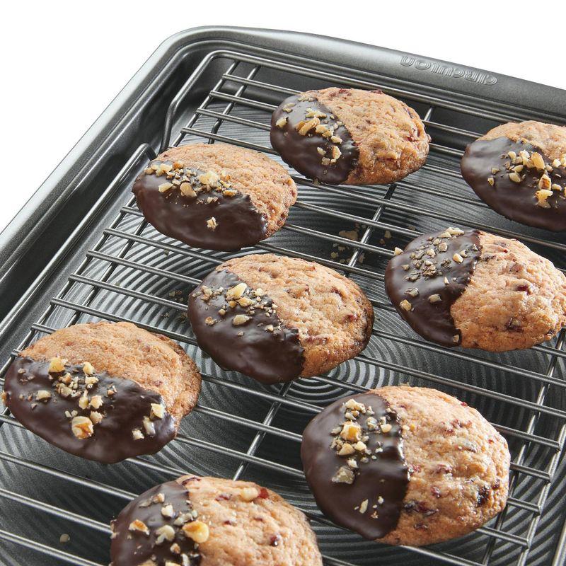 Circulon Bakeware Baking Sheet Pan and Cooling Rack Set, 3 Piece