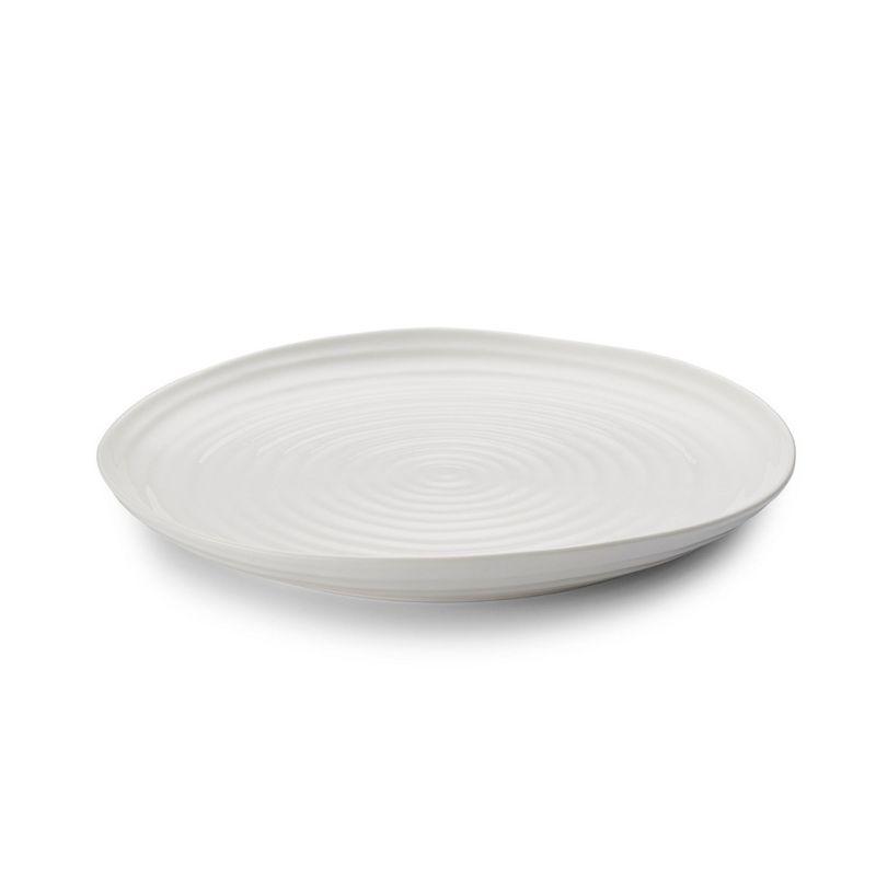 Portmeirion Sophie Conran-White Platter, Round 12"