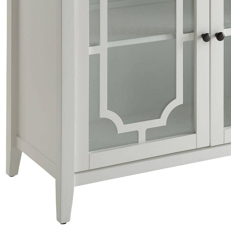 Acme Furniture Ceara Decorative Storage Cabinet White Finish
