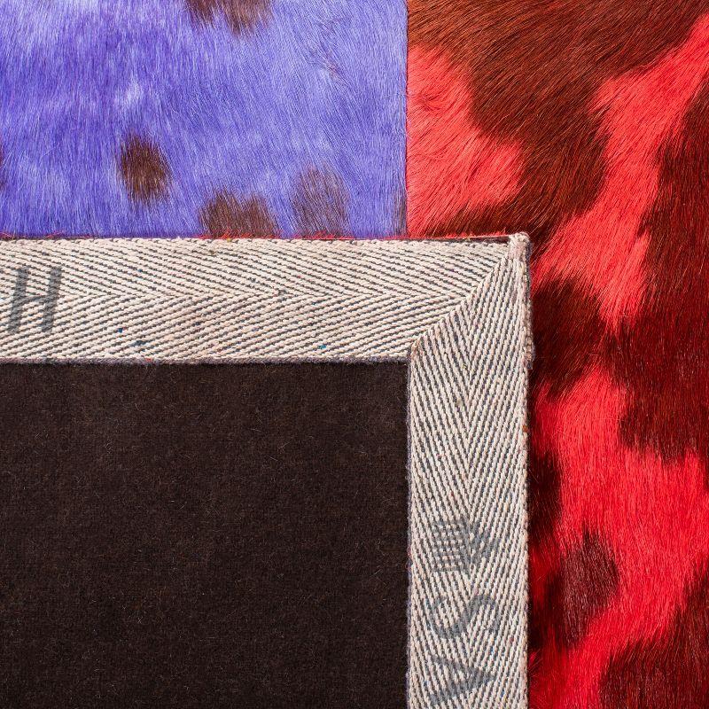 Studio Leather STL165 Hand Woven Runner Rug - Black/Multi - 2'3"x7' - Safavieh.