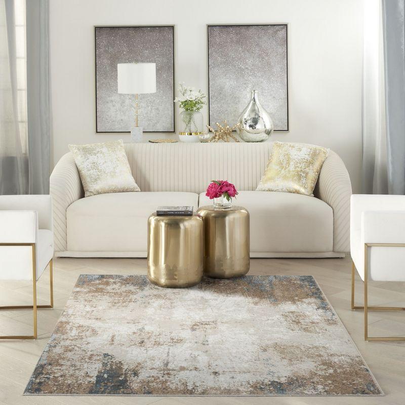 Nourison Glam Abstract Modern Indoor Rug