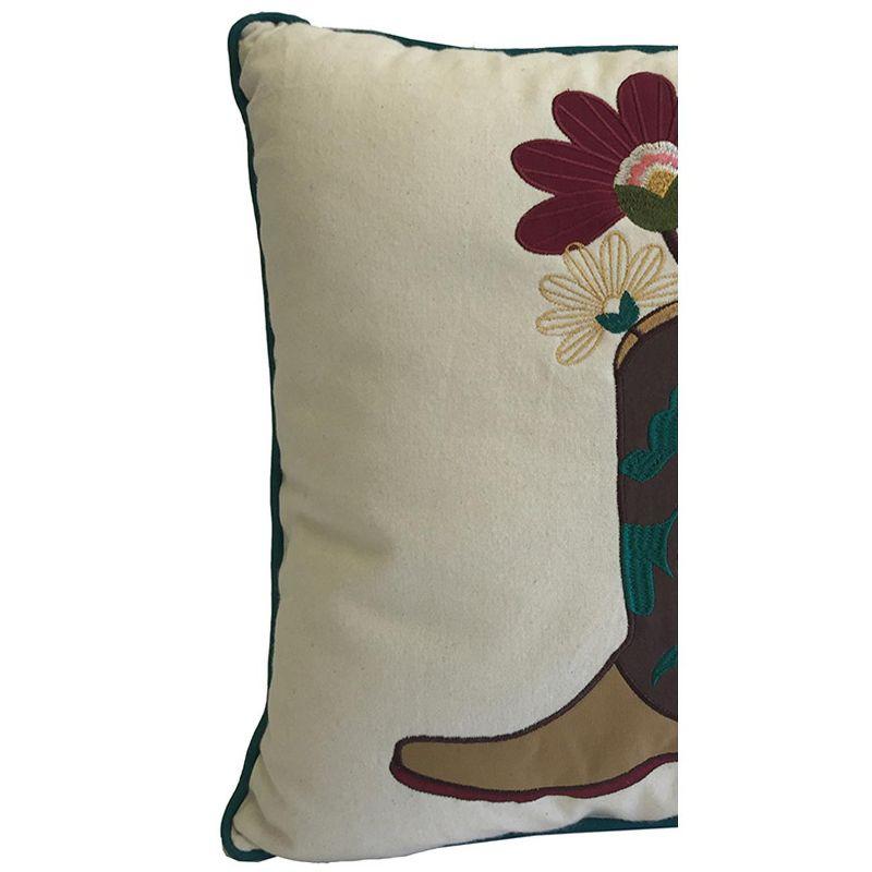 C&F Home Jazz Boot Needlepoint Pillow