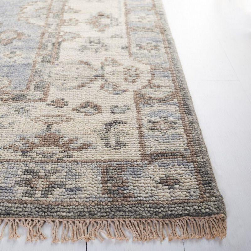 Oriental Hand Knotted 80% Wool And 10% Cotton Oriental Rug