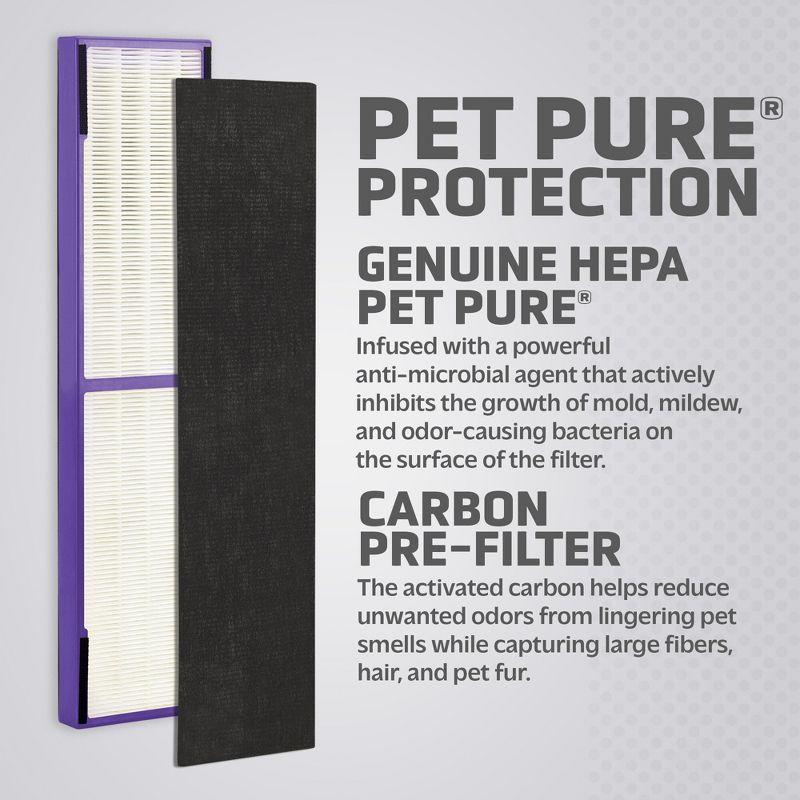 GermGuardian FLT5250PT True HEPA with Pet Pure Treatment GENUINE Replacement Air Control Filter C: Captures Dust & Odors