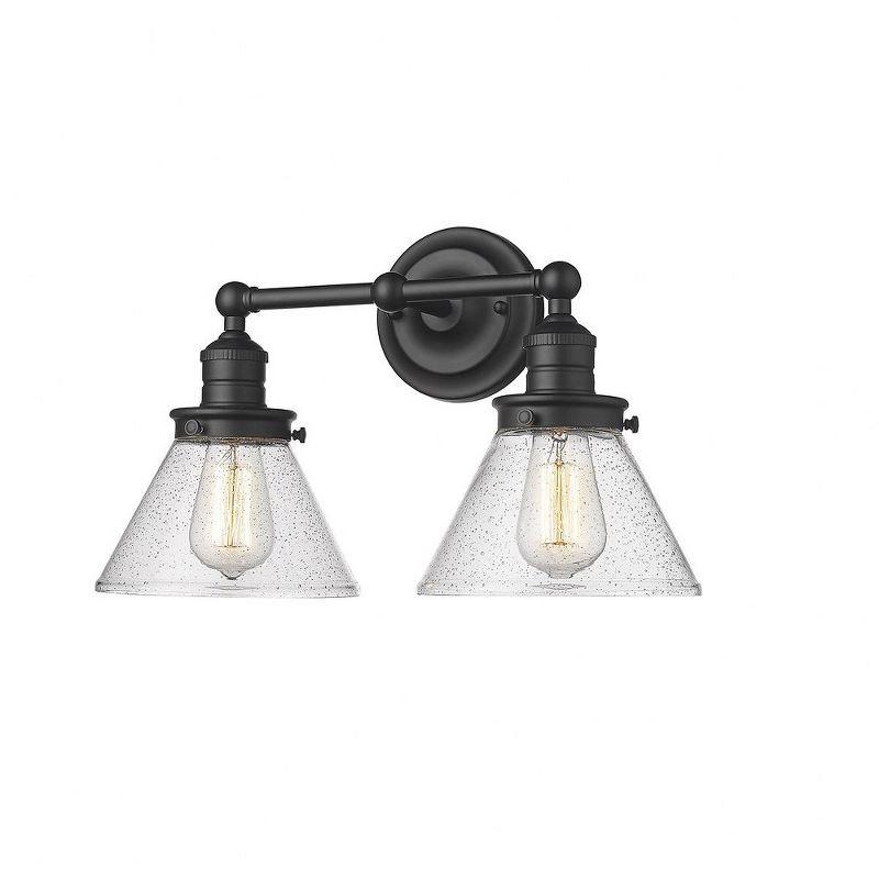 Millennium Lighting Eyden 2 - Light Vanity in  Matte Black