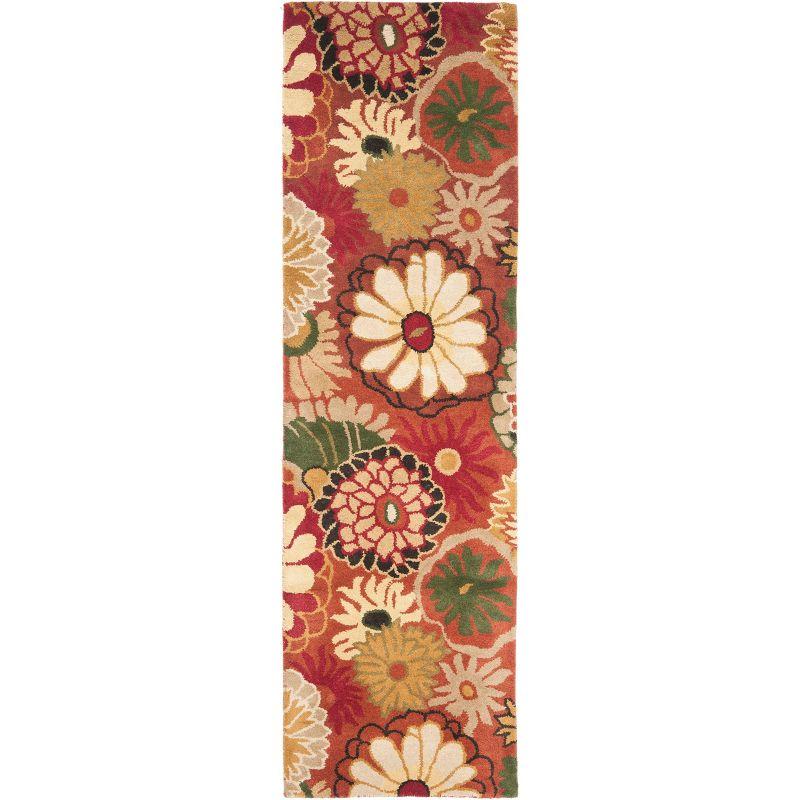 Arber Hand Tufted Wool Floral Rug