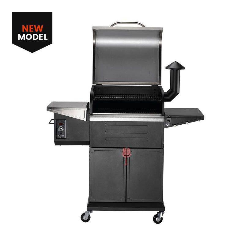 Z GRILLS Upgraded Wood Pellet Grill with PID Controller, 8-in-1, 572 sq in Cooking Area