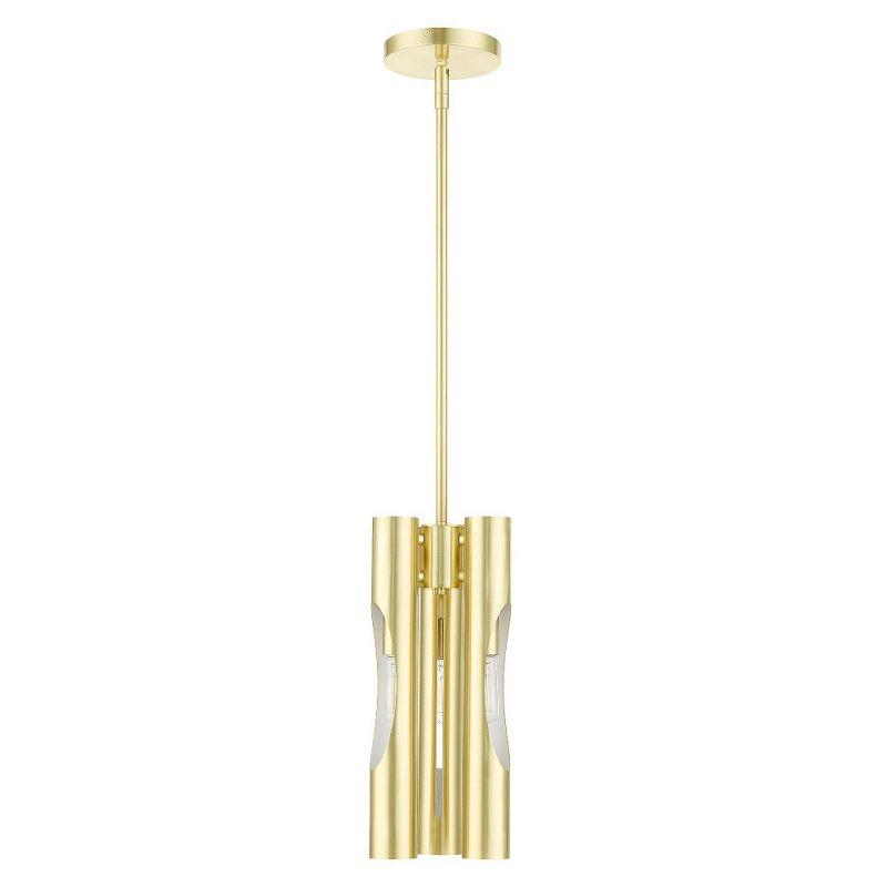 Livex Lighting Acra 3 - Light Pendant in  Satin Brass